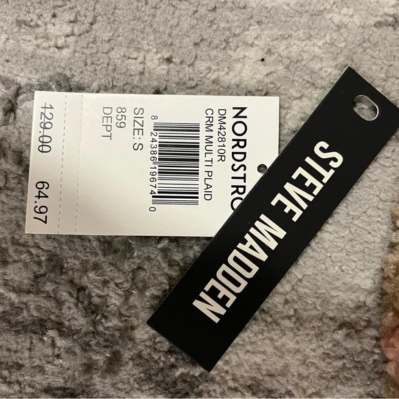 Sherpa Plaid Shirt Jacket - Picture 3 of 3